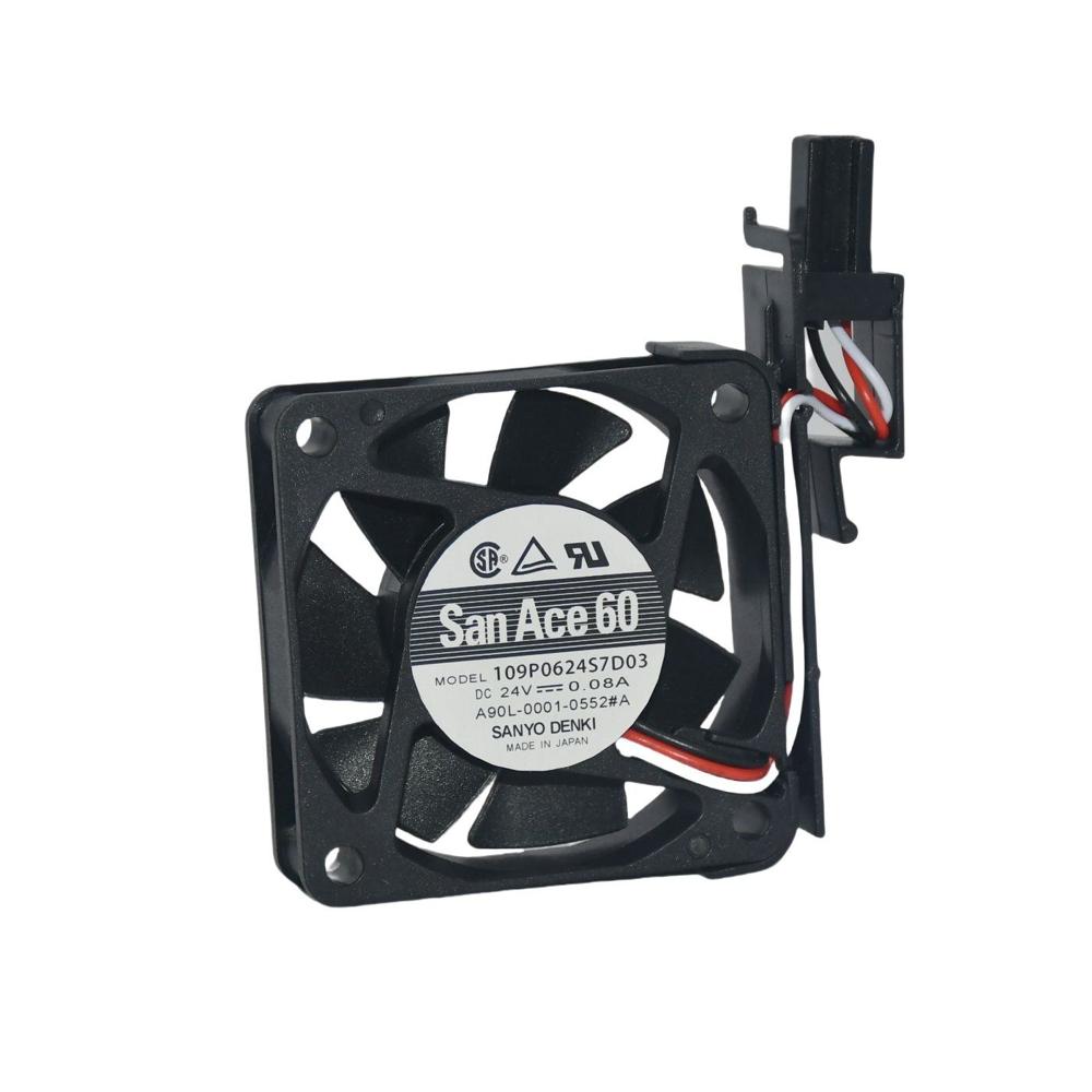 Sanace60 109p0624s7d03 24v 0.08a Cnc Machine Fan Plastic Blade Ball Bearing Ac/dc Cooling Fan - Color: Black