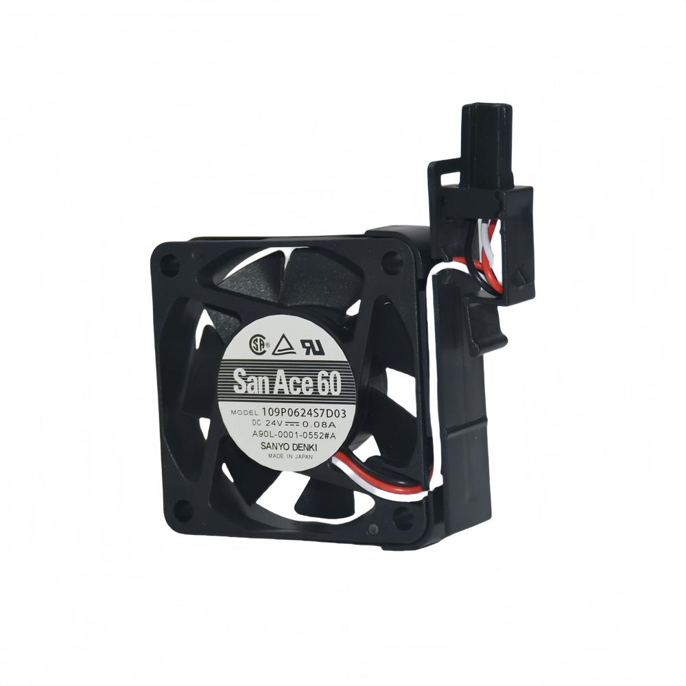 SanAce60 109P0624S7D03 24V 0.08A CNC Machine Fan Plastic Blade Ball Bearing AC/DC Cooling Fan 