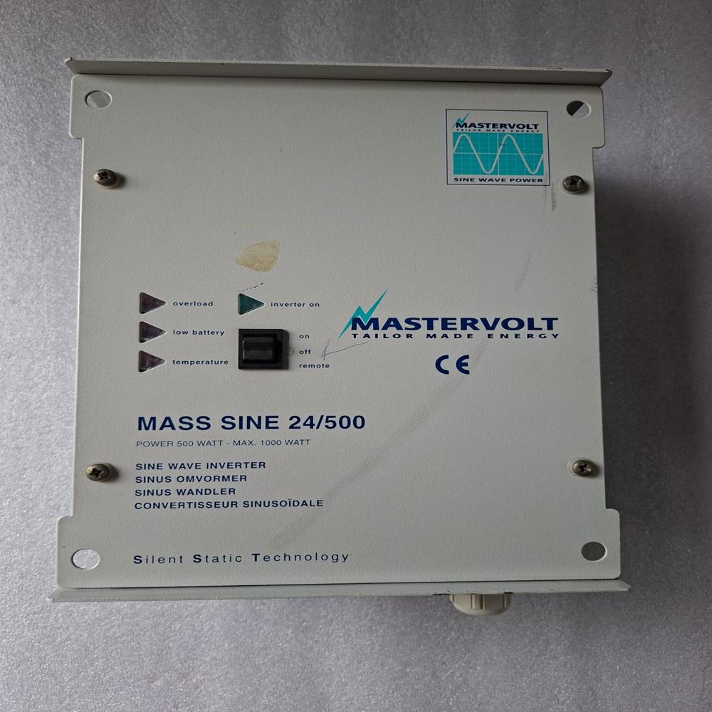 Mastervolt Mass 24/500 Sine Wave Inverter 026020500  Mass Sine 24/500 Inverter - Application: Industrial