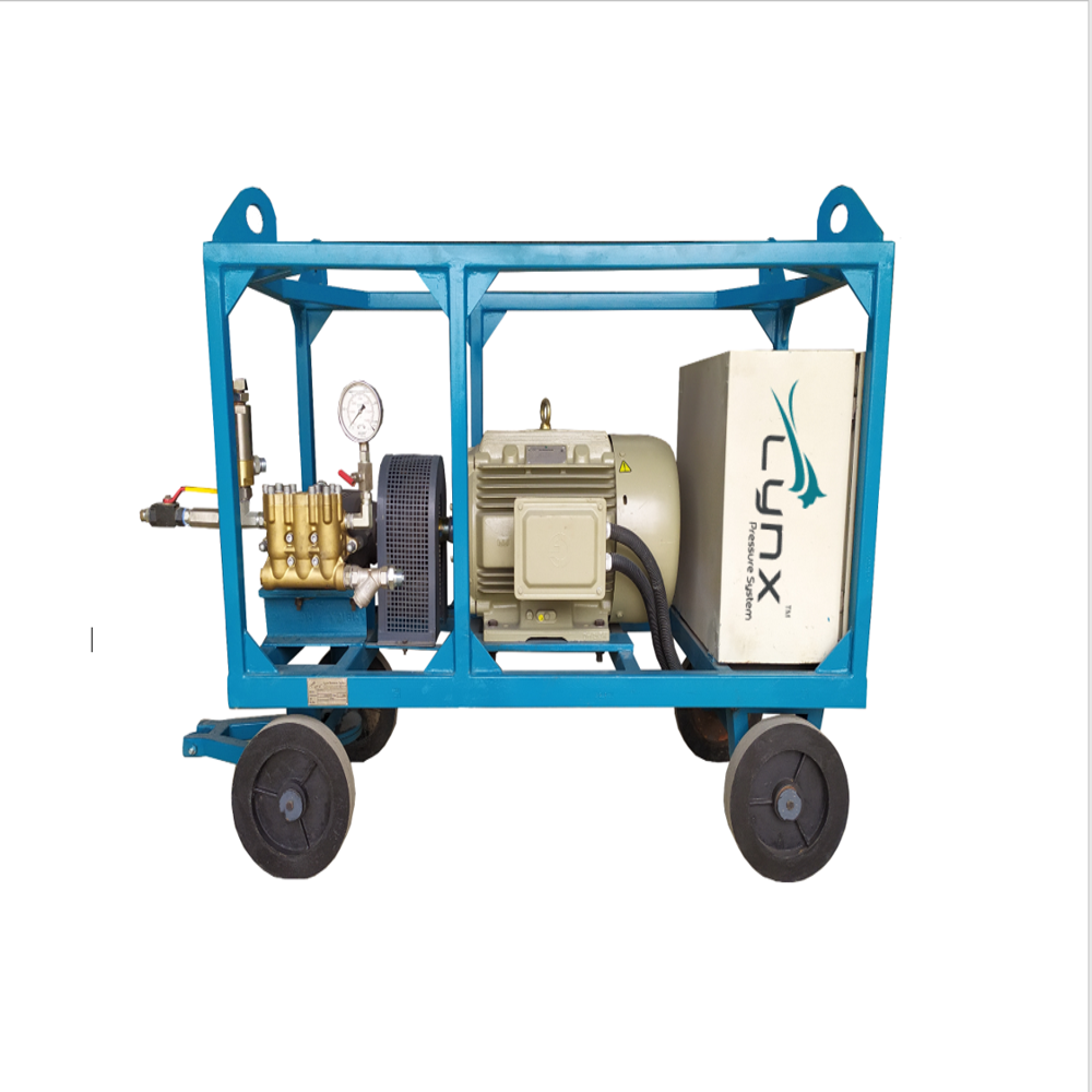 Plunger High Pressure Pump - Color: Blue
