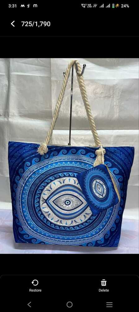 Fashionable Ladies Canvas Bag
