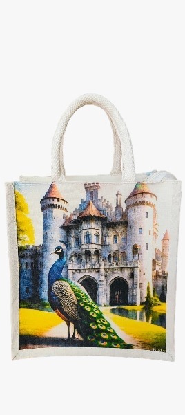 Canvas Shoping Jute Bag - Color: Different Available