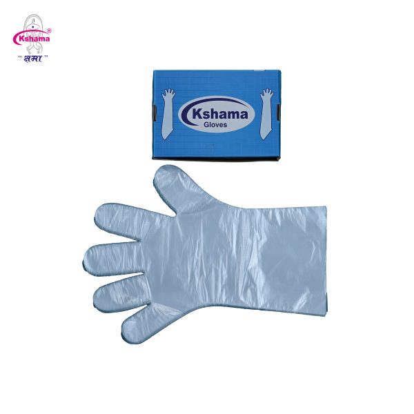 Hand Gloves 14 Inch 10 Mic Natural White (Pack Of 400 Pieces) for Gardening, Kitchen cleaning Dies Hair Cutting and Dishwashing