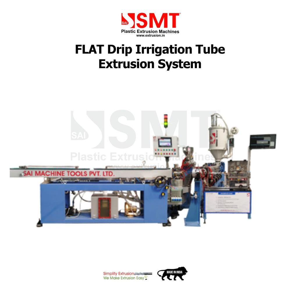 Drip Irrigation Pipe Plant For (Flat Drip Type) - Automatic Grade: Automatic