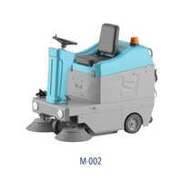 M-002 80L Mini Ride On Sweeper