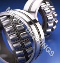 Spherical Roller Bearings - Stainless Steel, Various Sizes, Silver Color | Low Running Cost, Corrosion Resistant, Compact Design, Lubricating Hole