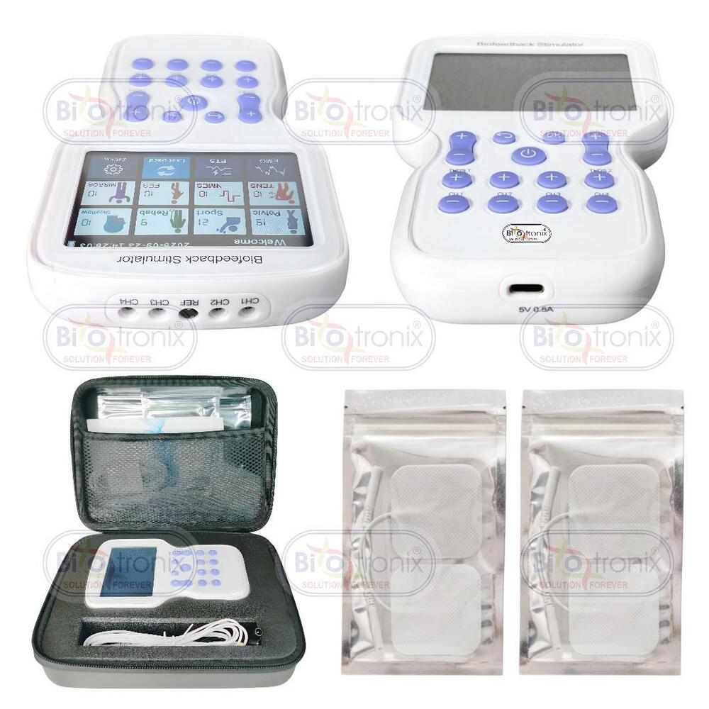 KM-580 Biofeedback Stimulator with EMG, ETS, NMES, FES, Pelvic & Swallowing Therapy Programs