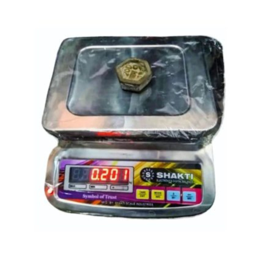Shakti Ett20 Electronic Scale - Accuracy: 1 Gm