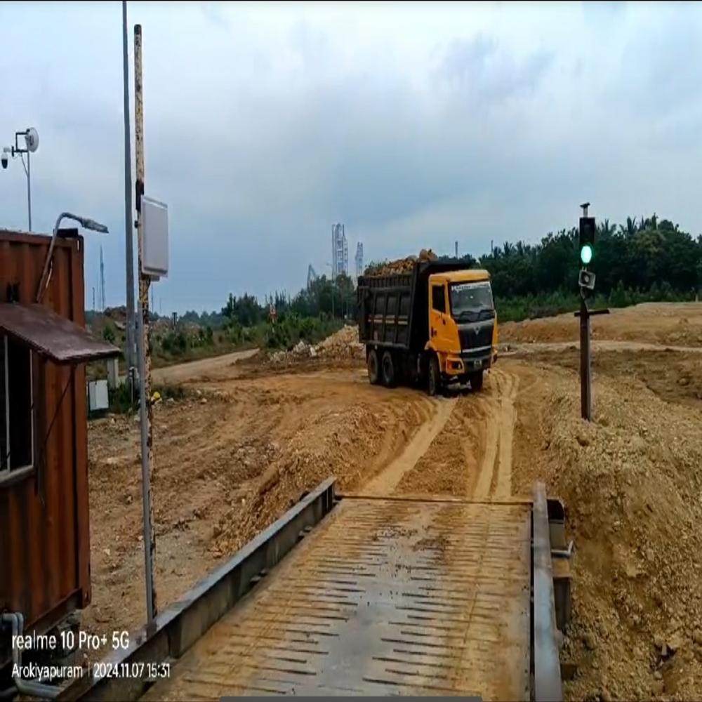 Unmanned Weighbridge - Material: Ms