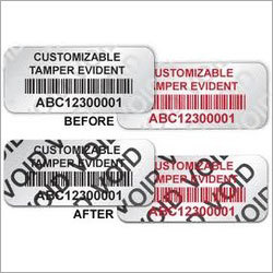 टैम्पर संकेतक लेबल्स