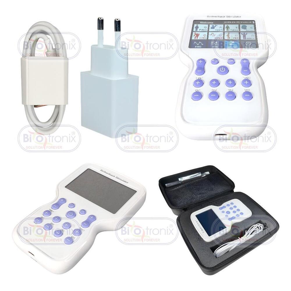 KM-580 Advanced EMG Biofeedback Physiotherapy Device with Dual EMG & Four Stim Channels
