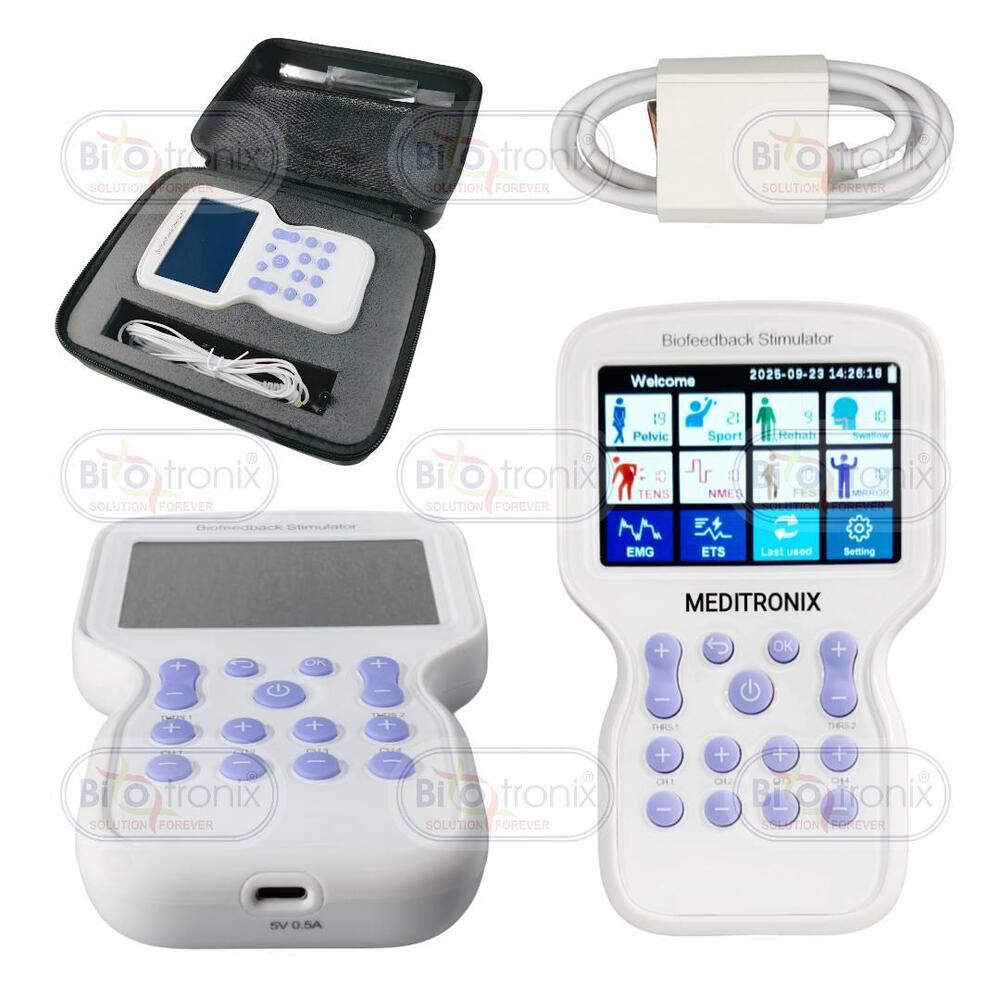 KM-580 Multi-Function Biofeedback Machine with Dual EMG and Four Channel Stimulation