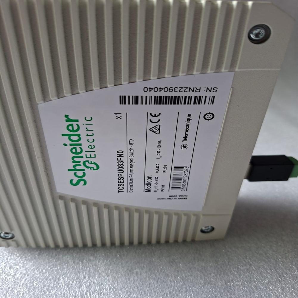 SCHNEIDER TCSESPU083FN0 CONNEXIUM UNMANAGED SWITCH-8TX