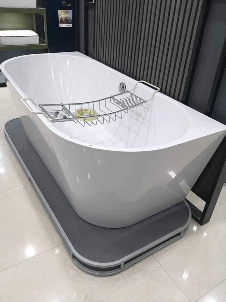 Ceramic Modular Bathtub - Color: White