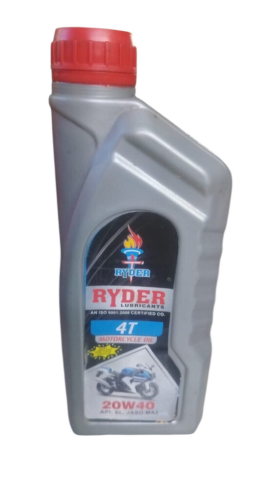 Ryder 4T 20W40 Motorcycle Oil - Application: Automotive Industry