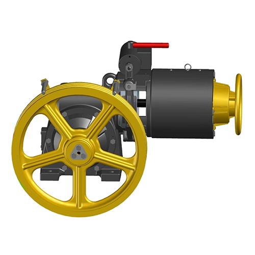 Dgm135 Max Travel G Plus 6 2300 Kg Geared Machine - Material: Steel