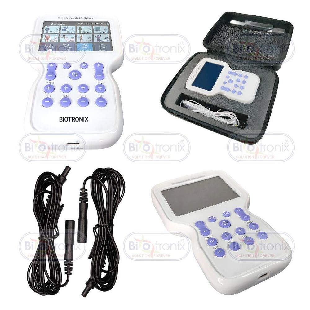 KM-580 Touch Screen EMG Biofeedback Therapy Device with Custom Modes