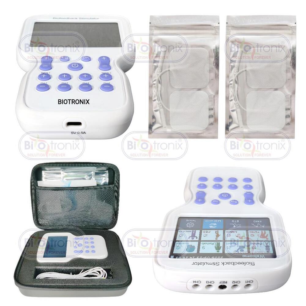 KM-580 Touch Screen EMG Biofeedback Therapy Device with Custom Modes