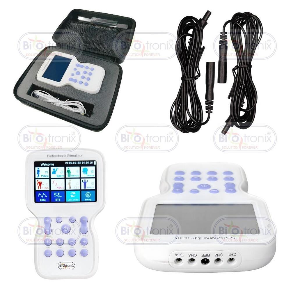 KM-580 Touch Screen EMG Biofeedback Therapy Device with Custom Modes