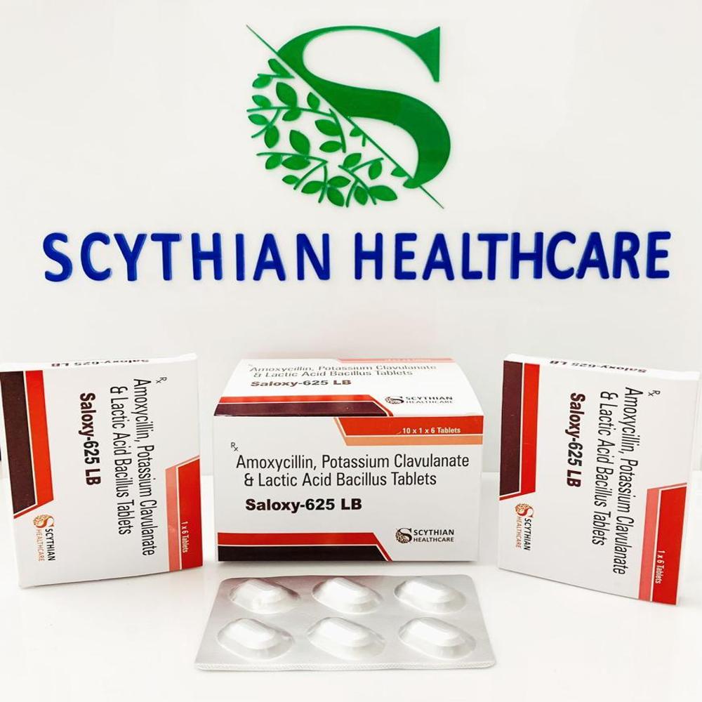 Amoxycillin trihydrate  500mg & Clavulanic acid  125mg+LB  tablets