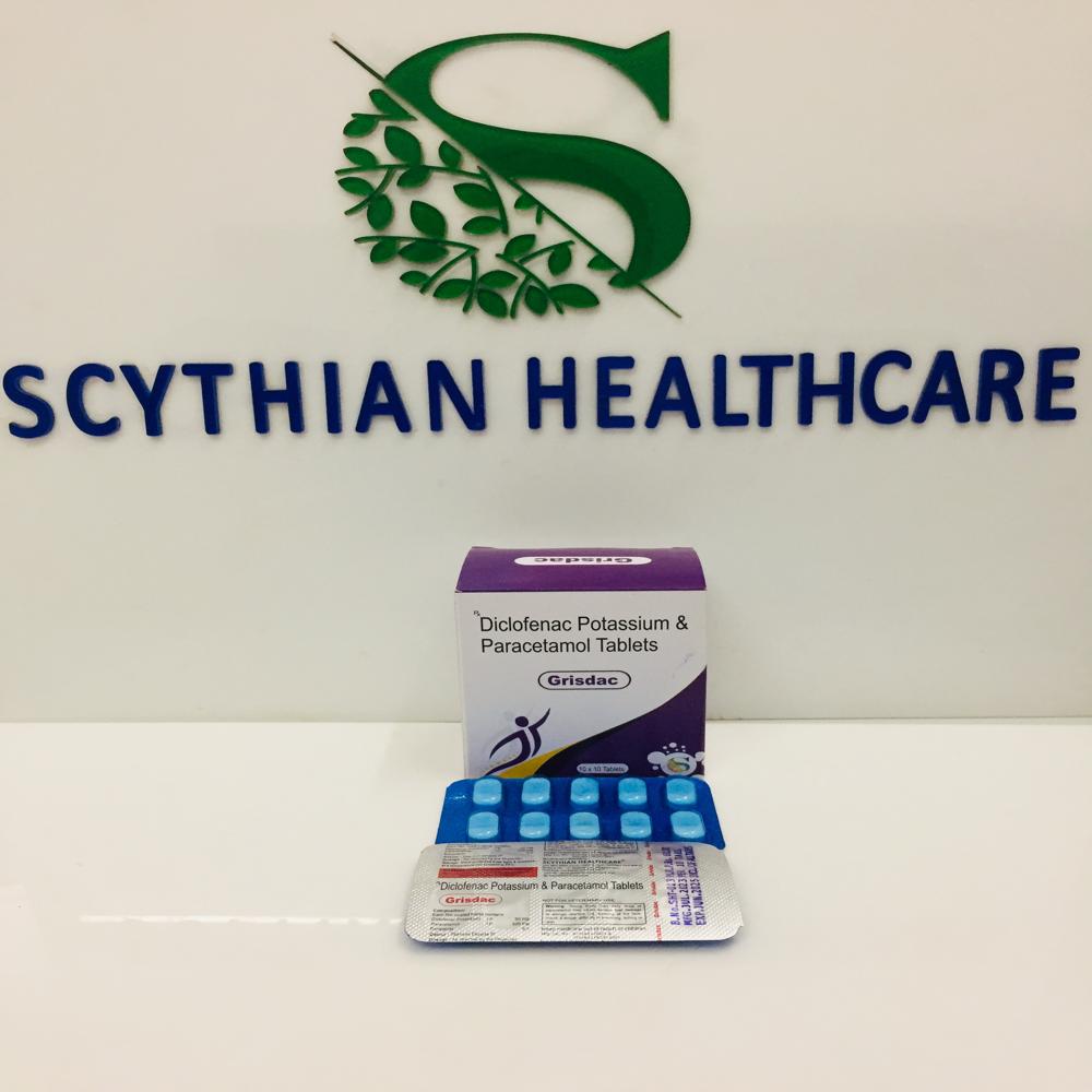 DICLOFENAC POTASSIUM 50 MG+  PARACETAMOL 325 TABLET