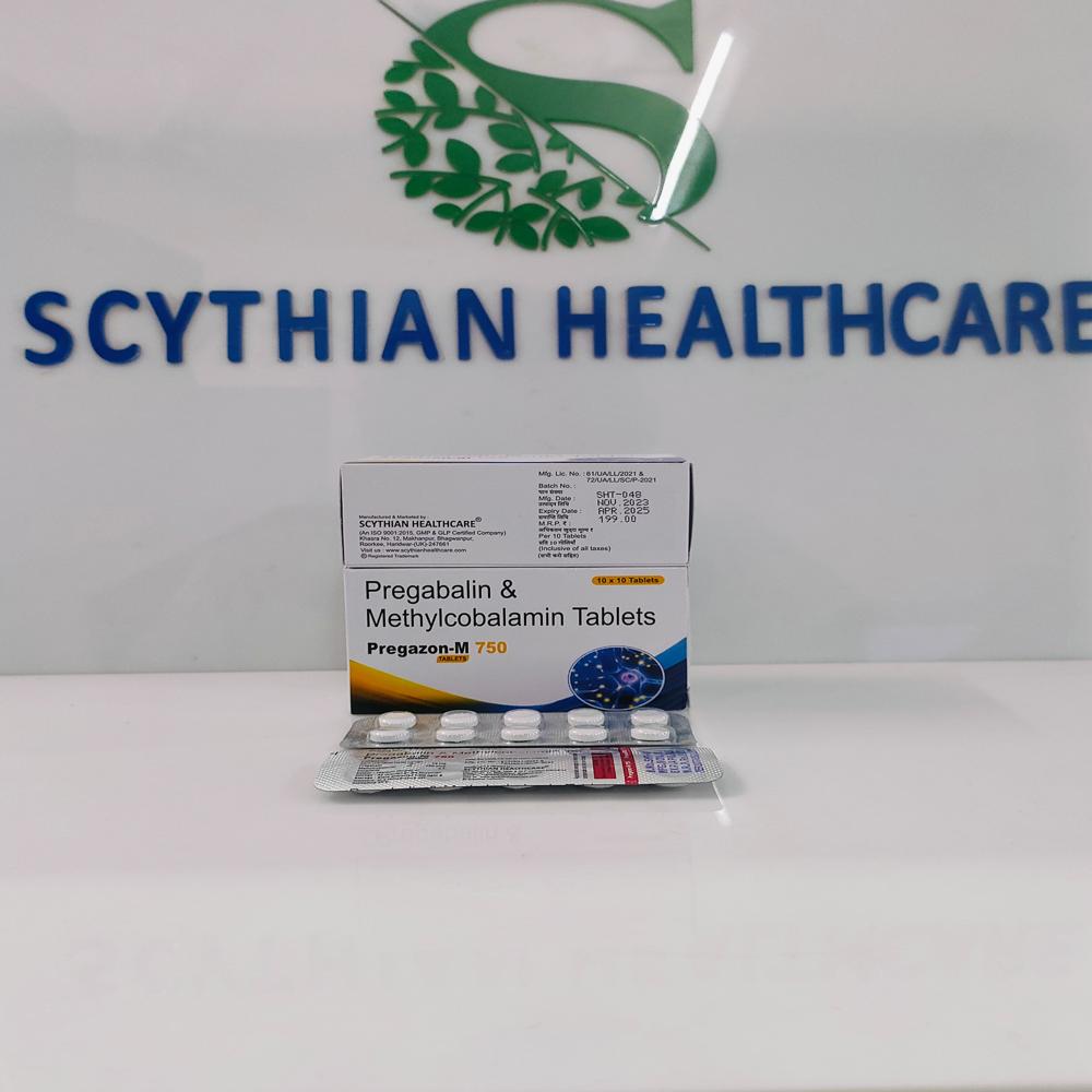PREGABALIN 75MG+  METHYLCOBALAMIN 750MCG  TABLET