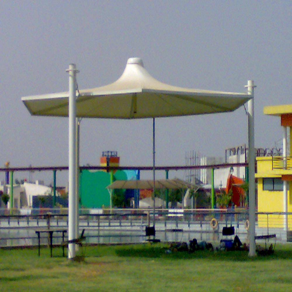 Outdoor Tensile Structure - Color: White