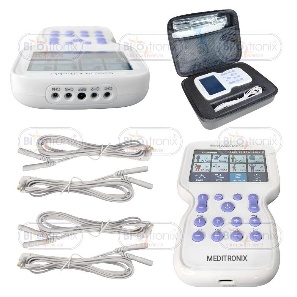 KM-580 Clinical Biofeedback EMG Stimulator for Physical Therapy & Muscle Recovery