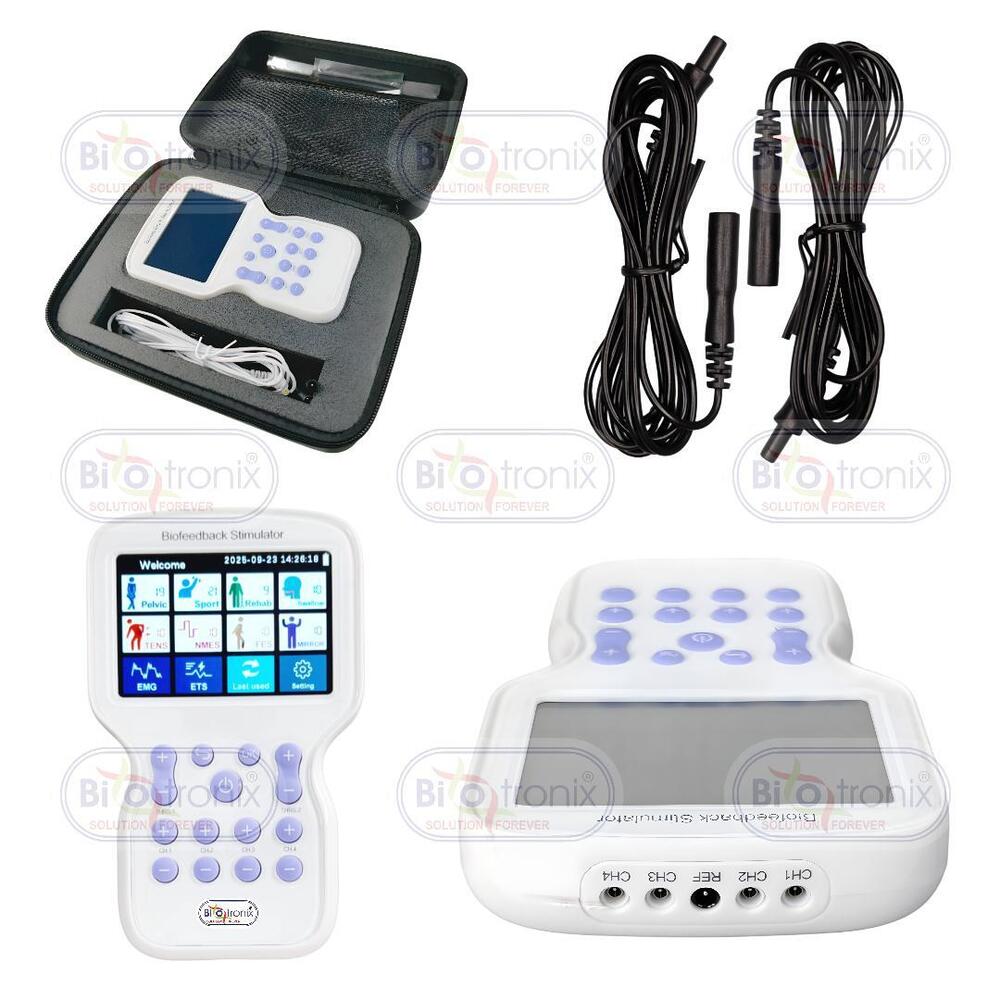 KM-580 Clinical Biofeedback EMG Stimulator for Physical Therapy & Muscle Recovery