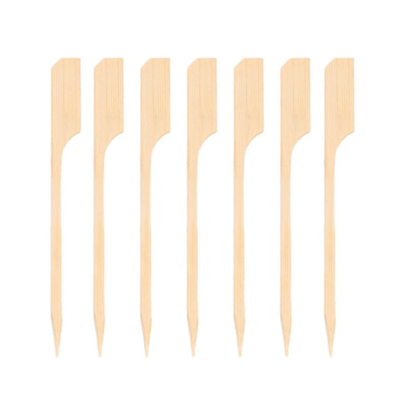 Gun Skewer 6" - Wooden, 6 Inches Long | Perfect For Grilling, Barbecuing, And Kabobs