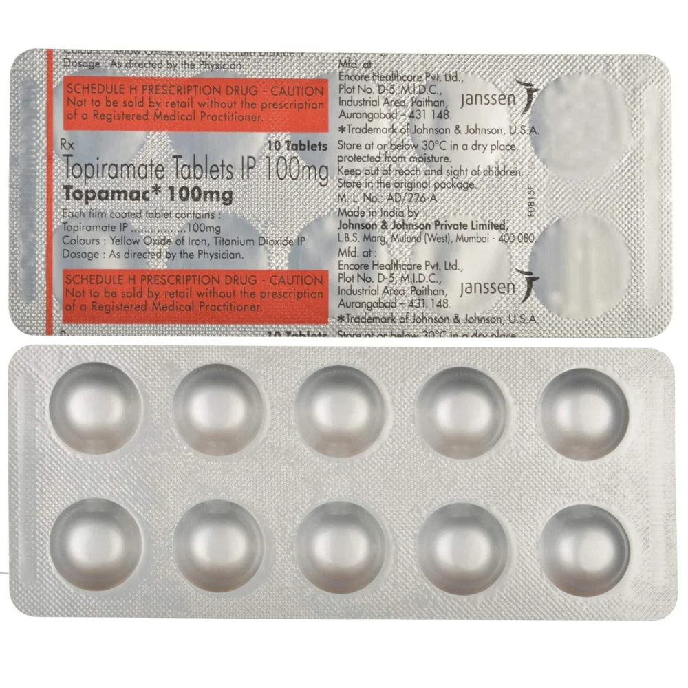 Topiramate Tablet 100 Mg - Drug Type: General Medicines