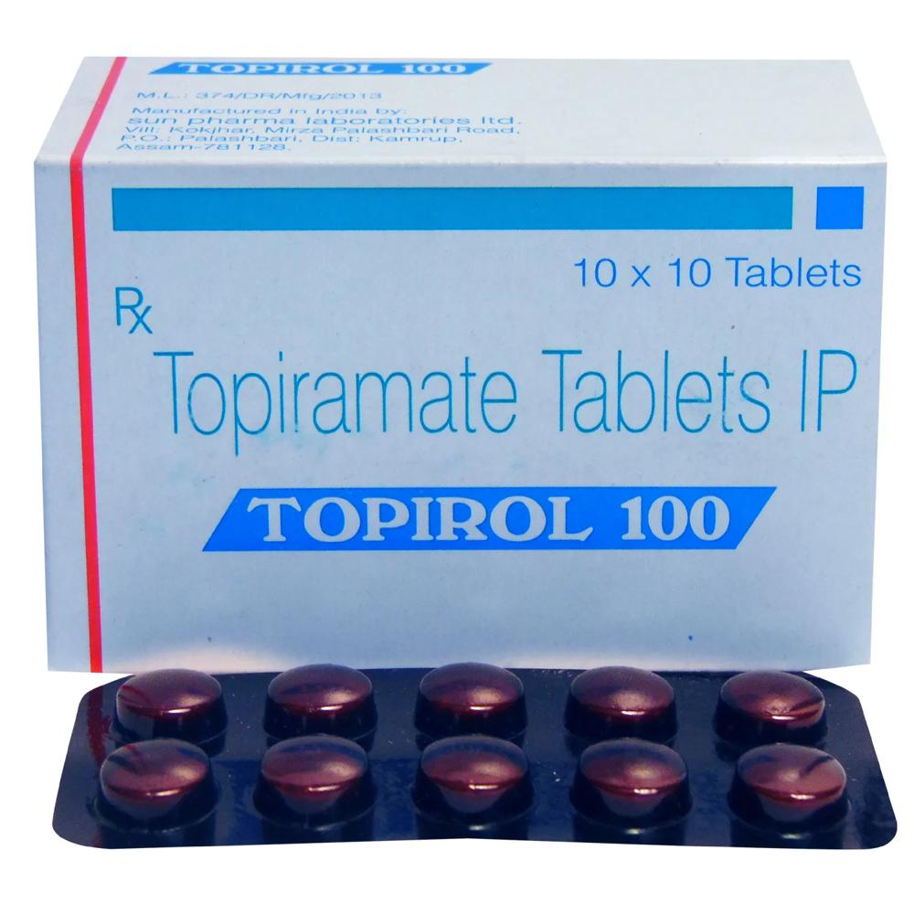 Topiramate Tablet 100 Mg - Drug Type: General Medicines