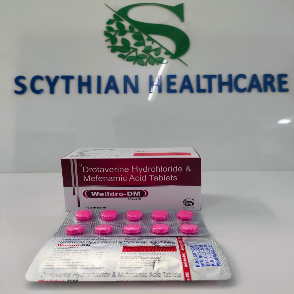 DROTAVERINE 80MG+ MEFENAMIC  ACID 250MG TABLET