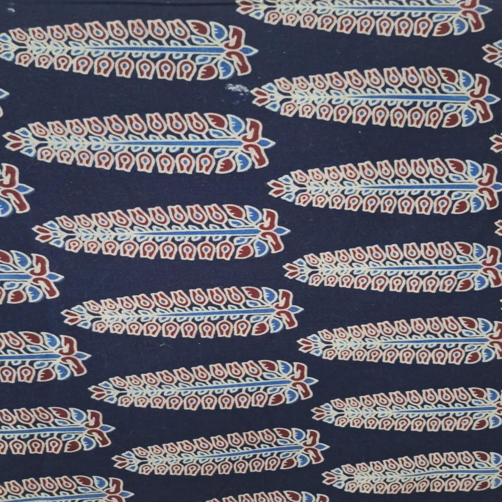 Hand Block Printed Fabric - Color: Mult Colour