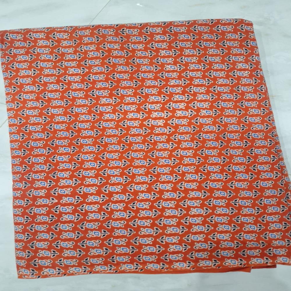 Hand Block Printed Fabric - Color: Mult Colour