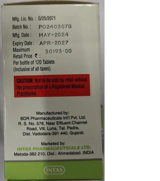 Abione 250 mg Tablet