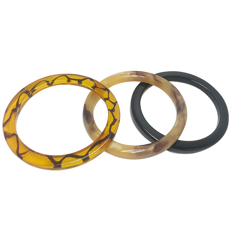 Plastic Round O Shape Purse Handles