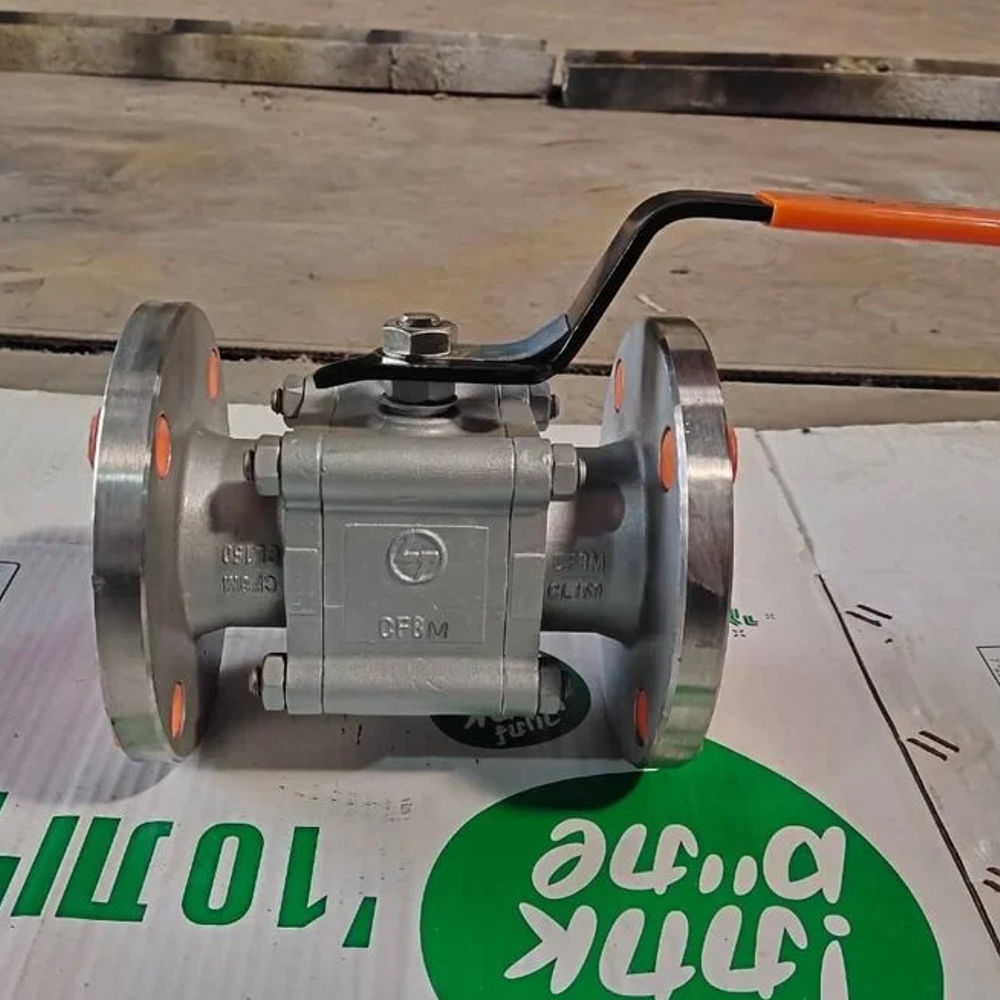 L&T SS316 Ball valve Three Piece Design Class 150 L3RF1S