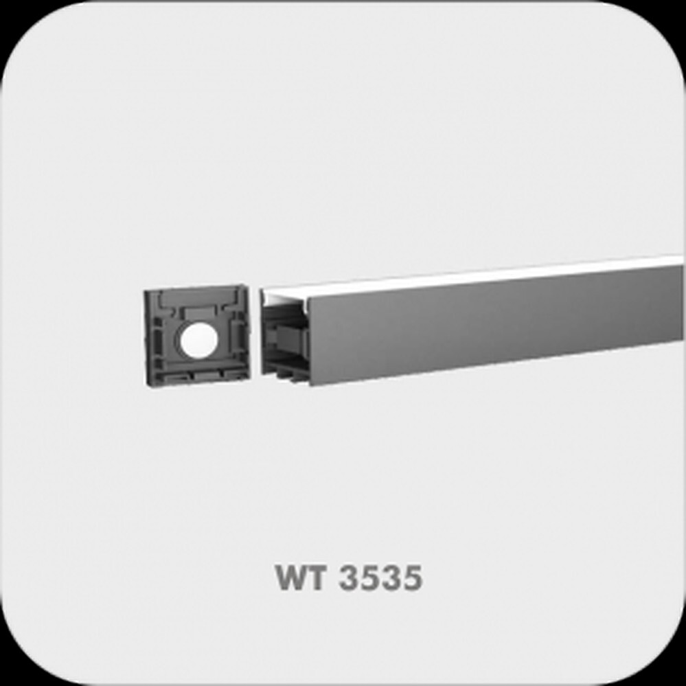 Wt-3535-300X300 Led Profiles - Color: Black