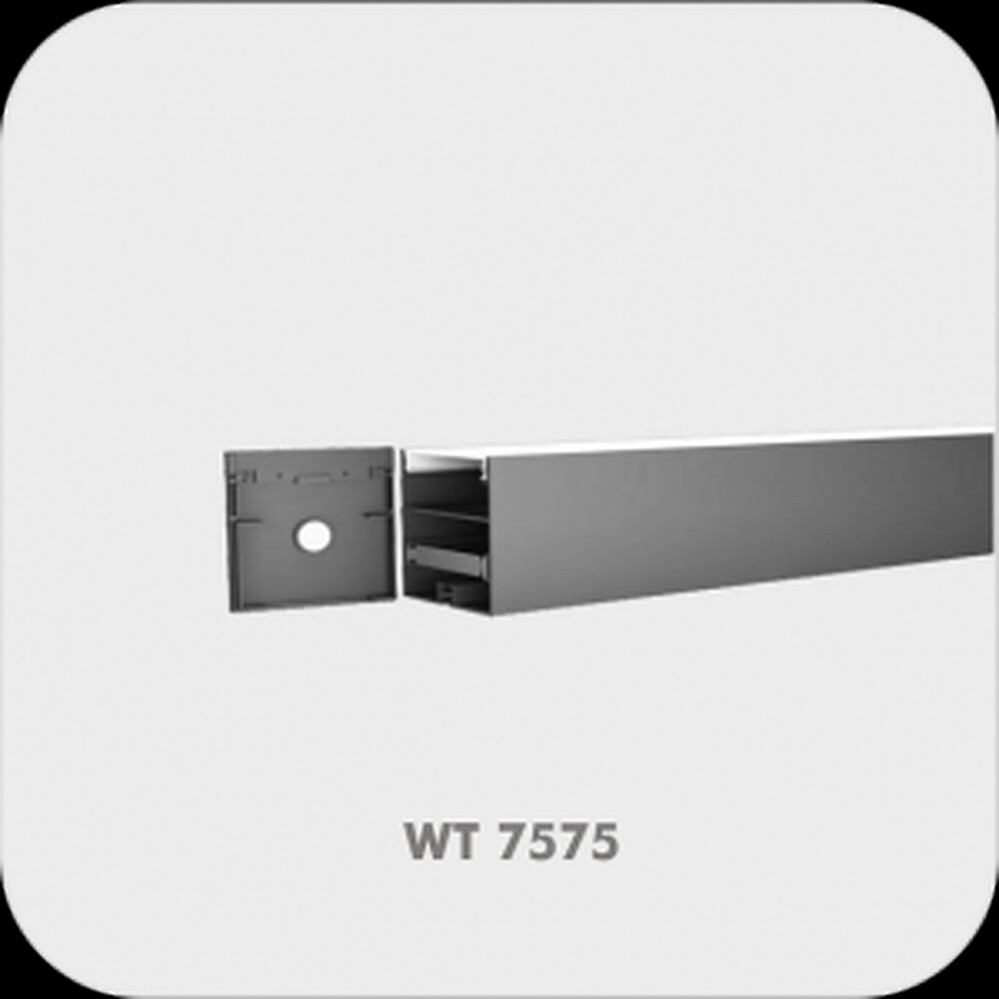 Wt-7575-300X300 Led Profiles - Color: Black