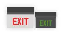 LED Exit Light