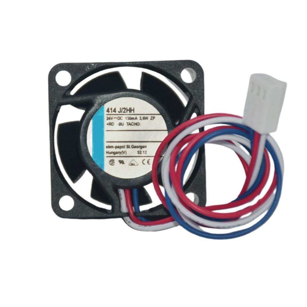 EBM PAPST 24V 414 J/2HH Ball Bearing Axial Flow Fans Free Standing with Electric Power Source Cooling Fan