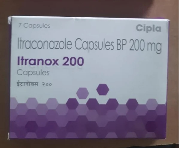 200mg Itraconazole Capsules BP