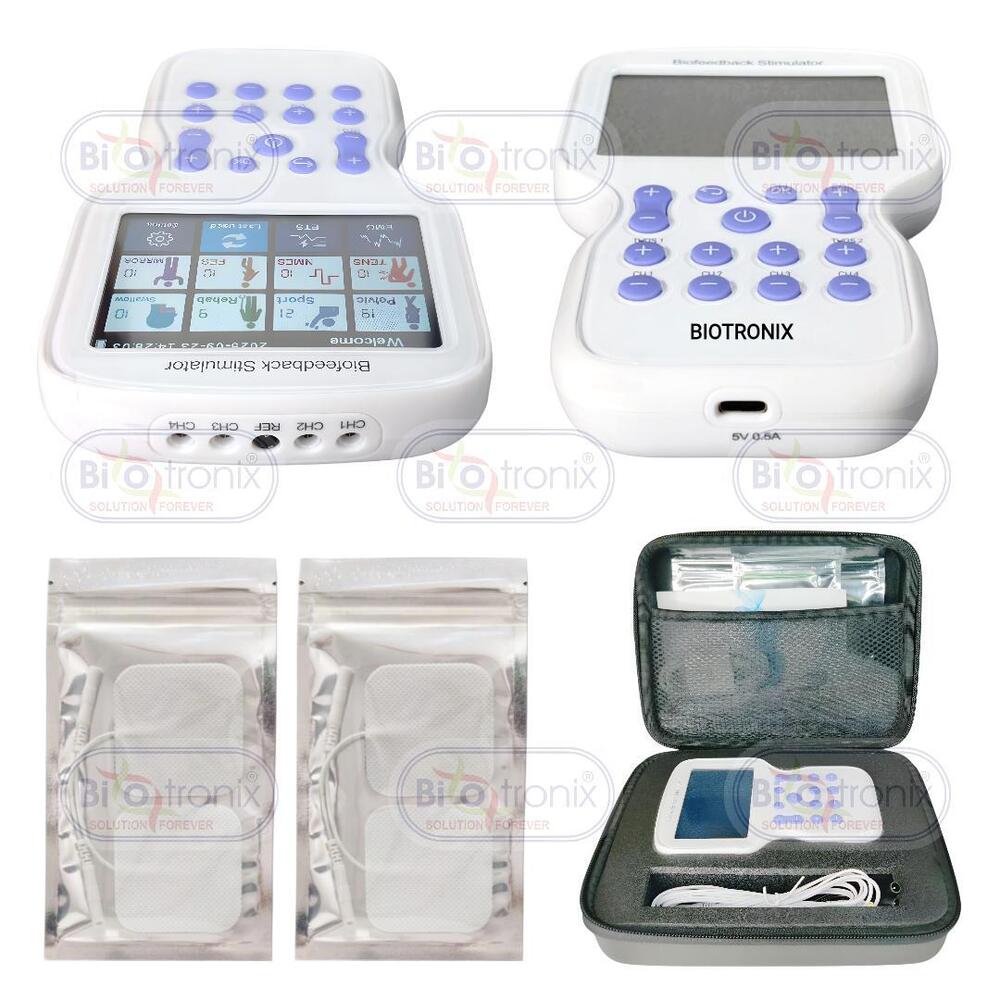 KM-580 Physiotherapy Biofeedback Device for EMG Training, Pain & Muscle Rehab
