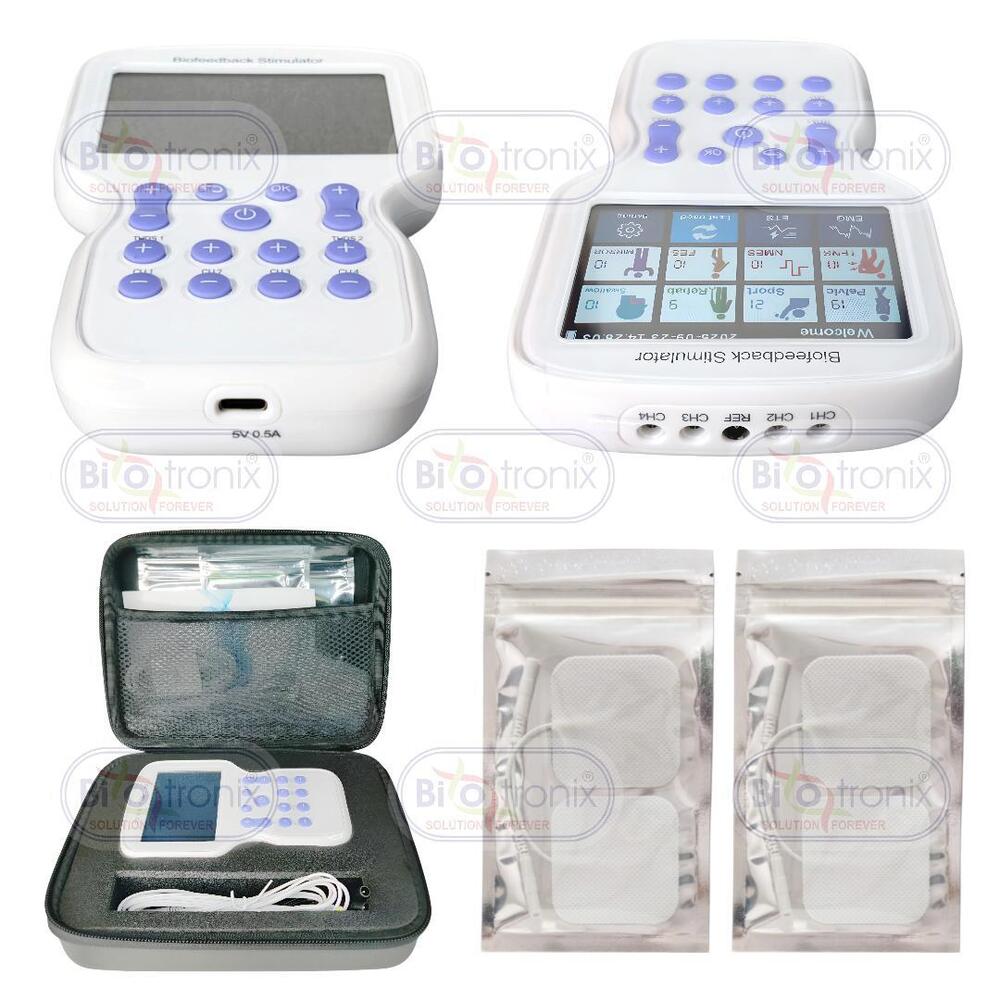 KM-580 EMG ETS NMES FES Therapy Unit for Pelvic, Sports & Neuromuscular Recovery