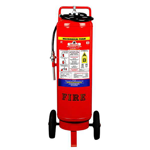 Mechanical Foam Wheeled Type Fire Extinguisher (Trolley Mounted) - Capacity: 1-9 Kg
