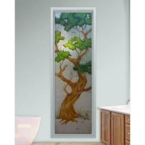 Colored Etching Glass - Color: Multicolor