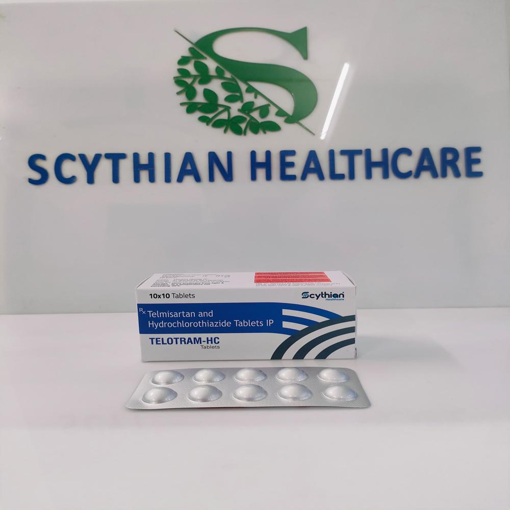 Telmisartan 40mg +  Hydrochlorothiazide 12.5mg  Tablet