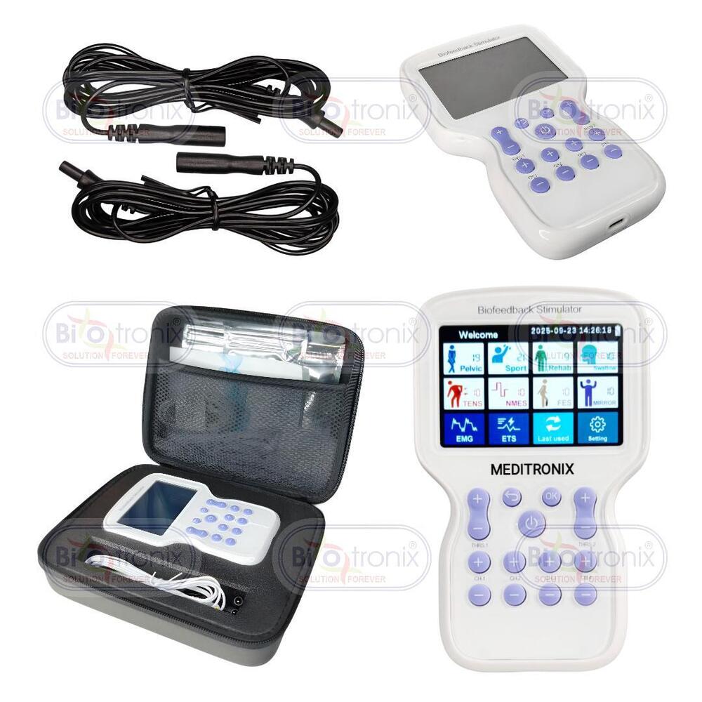 KM-580 Professional EMG Biofeedback Stimulator with PC Connectivity and Data Reports