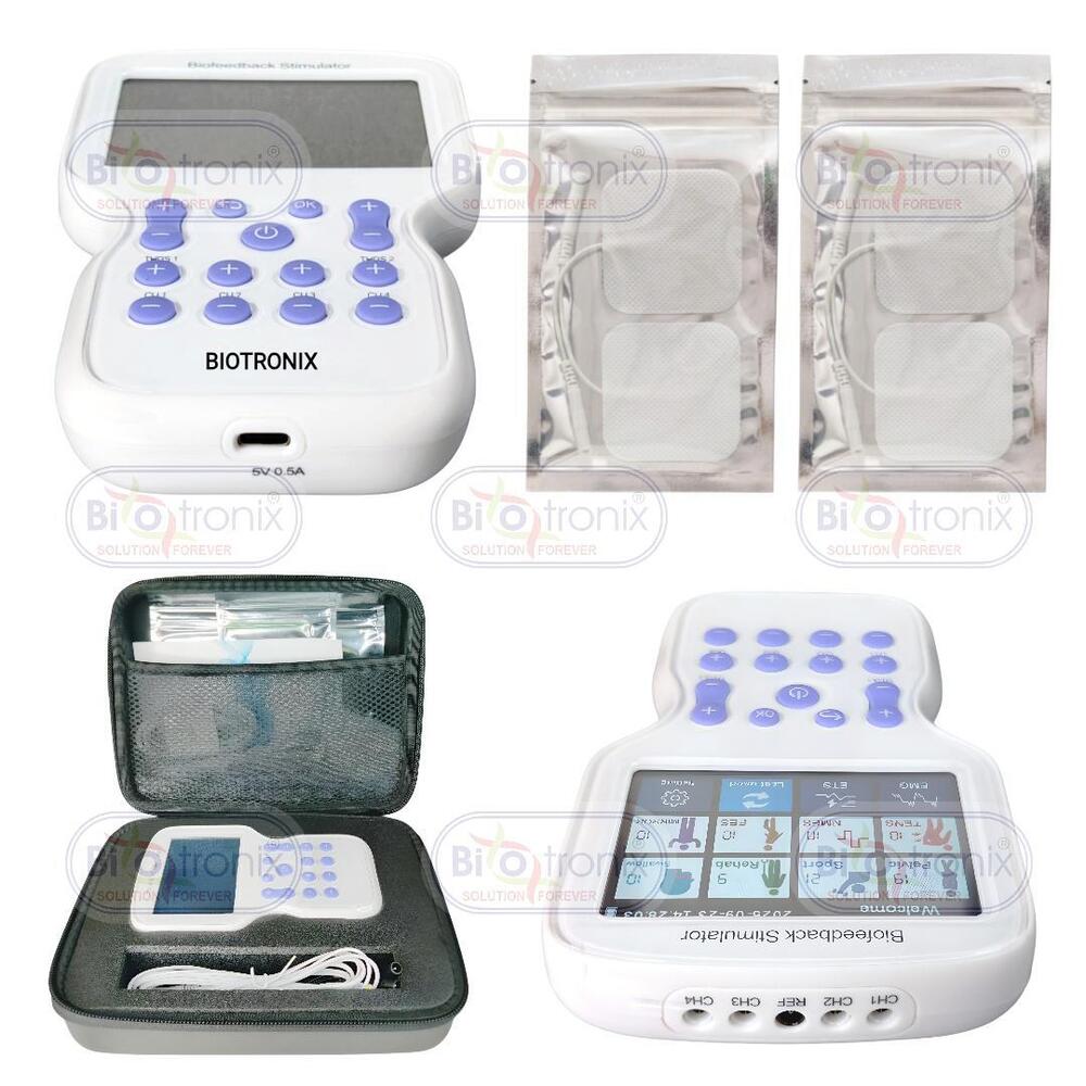 KM-580 Professional EMG Biofeedback Stimulator with PC Connectivity and Data Reports
